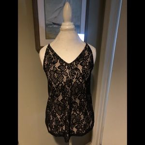 Loft lace tank top